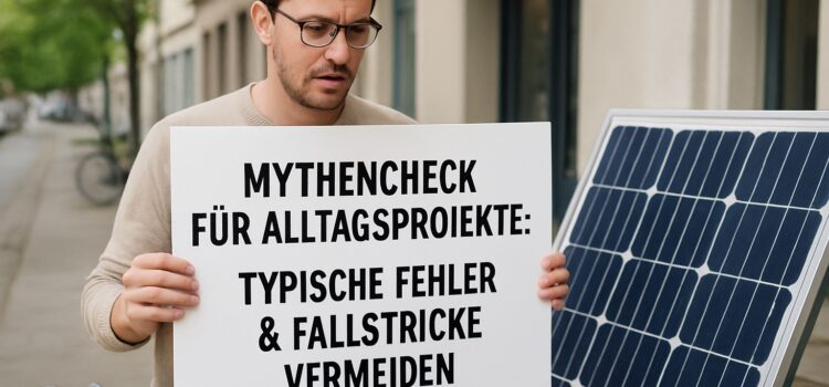 Mythencheck für Alltagsprojekte: Von Reisegesundheit bis Solardach